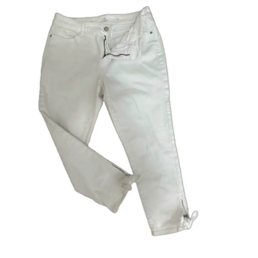 St. John’s Bay Skinny Leg with Tie at Ankles 5-Pocket Jeans